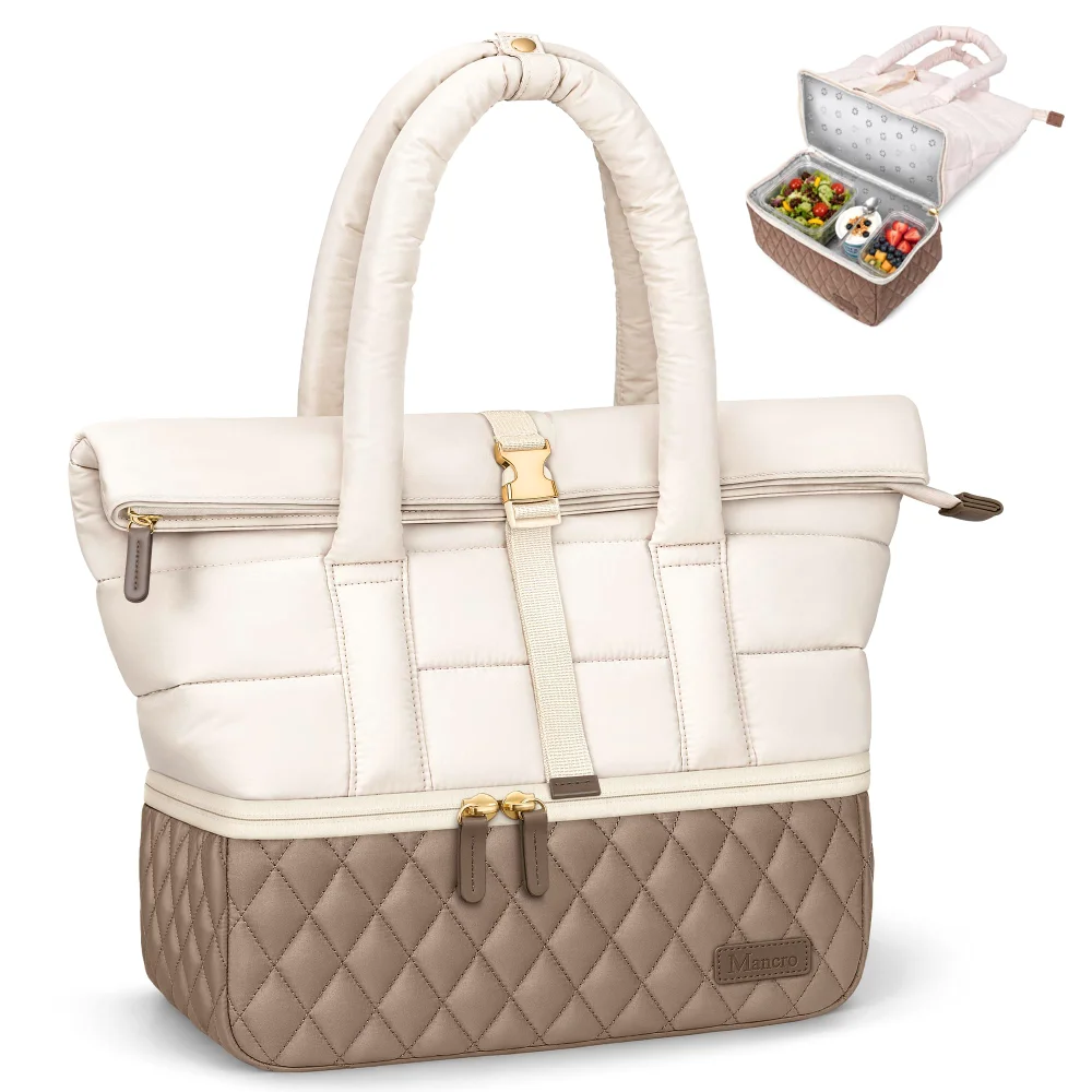 Mancro Double-Decker Lunch Tote