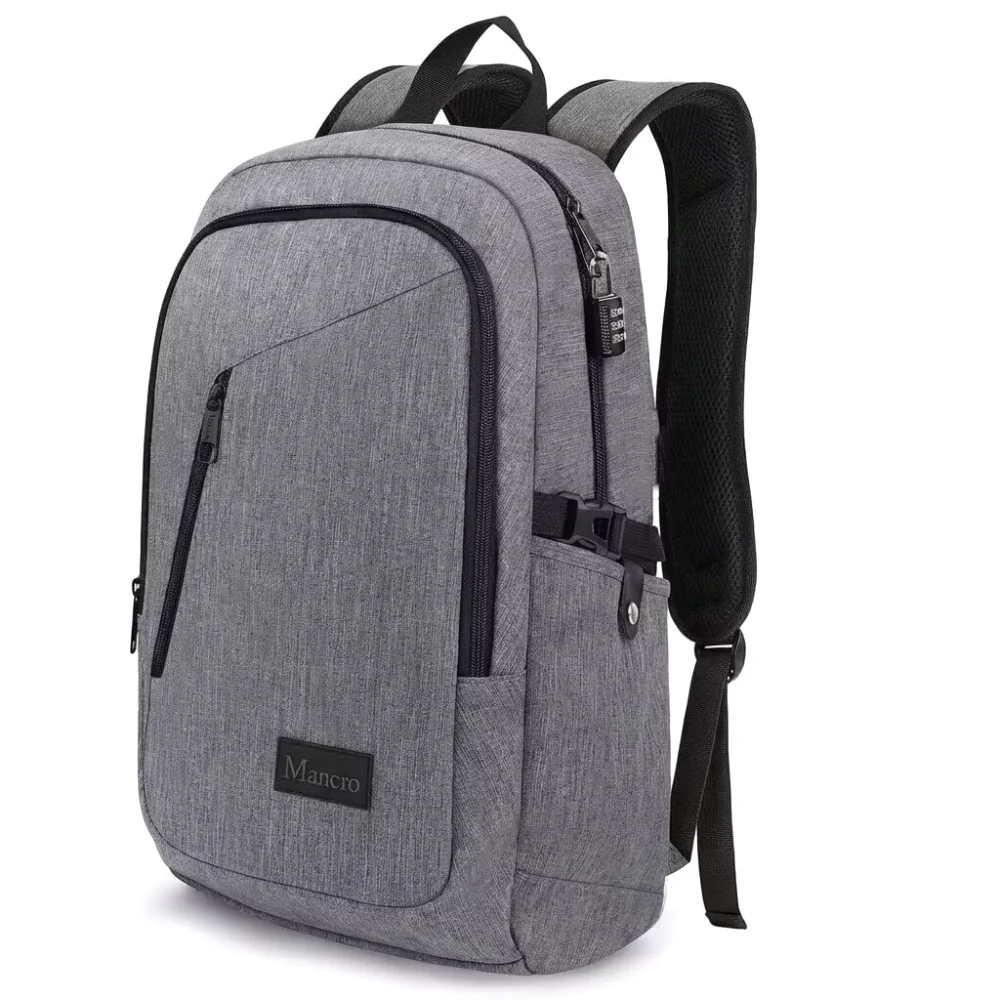 Mancro Anti-Theft Laptop Backpack